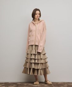 GRACE CONTINENTAL フォルムニットパーカー