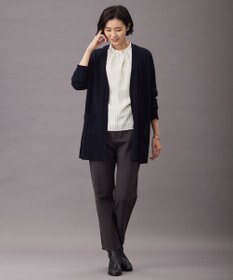 J.PRESS LADIES 【着丈が選べる・洗える】KNIT BASIC ロングカーディガン