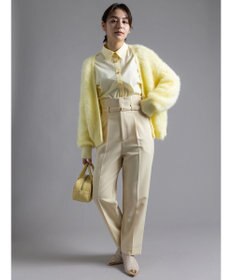 Te chichi 【Atelier Bonheur】アクセサリーチャームボタンシャツ《2025winter catalog item》