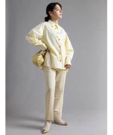 Te chichi 【Atelier Bonheur】アクセサリーチャームボタンシャツ《2025winter catalog item》