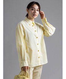 Te chichi 【Atelier Bonheur】アクセサリーチャームボタンシャツ《2025winter catalog item》