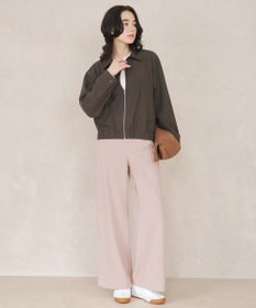 UNFILO ストレッチコーデュロイ ワイドパンツ