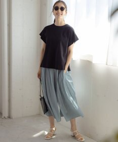 組曲 バックフリル カットソー