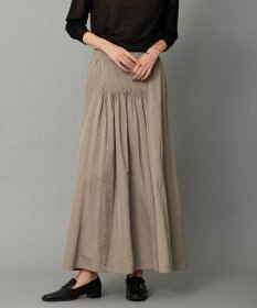 ICB 【洗える】 エステルメモリータフタ ロングスカート