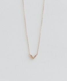 Phoebe 【K10RG】Vラインダイヤモンドネックレス/全長:40cm