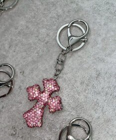 WEGO キラキラクロスキーホルダー