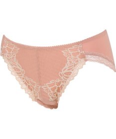 WACOAL ショーツ 【リボンブラ 脇すっきり】 BRB433とペア はきこみ丈あさめ ナイロンベア天竺素材(バック) レディース PRA133 /ワコール