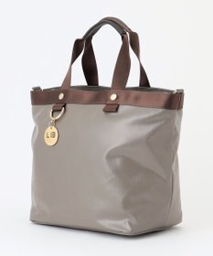 LA BAGAGERIE 【コットン×ポリウレタン】シャイニーミニトート