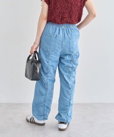 Green Parks ・ＳＵＧＡＲ　ＳＰＯＯＮ　デニムギャザーパンツ