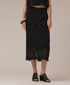 GRACE CONTINENTAL チュールタイトスカート