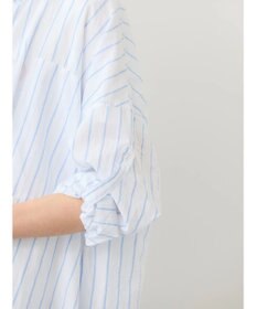 AMERICAN HOLIC 丈違いラメストライプワンピース