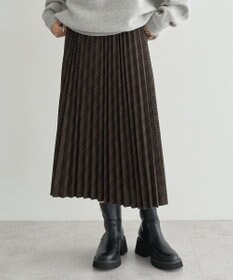 earth music&ecology プリーツミディスカート