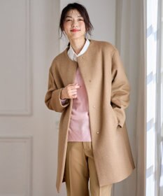 ANY 【防風裏地】カシミヤブレンドコート