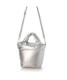 UNBILLION カシュカシュ cachecache / ポーチ付きパファーミニトートバッグ