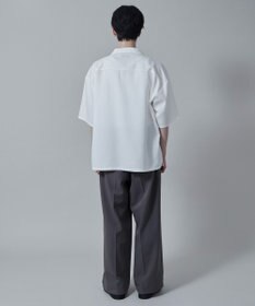 WEGO 【速乾/シワになりにくい】ドライポリオープンカラーシャツ(S)