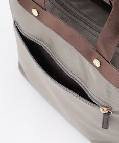 LA BAGAGERIE 【コットン×ポリウレタン】シャイニーミニトート