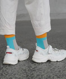 nitorito 【UNISEX】米沢オリジナル柄 block 靴下