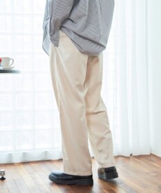 WEGO 【ウエストゴム】TRイージーストレートパンツ