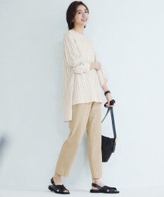 自由区 S ライトフィールジャージータックテーパード パンツ