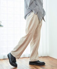 WEGO 【ウエストゴム】TRイージーストレートパンツ