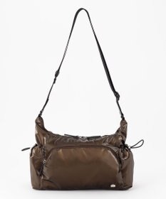 LA BAGAGERIE メタリックドロストポケット　ショルダーバッグ