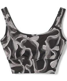 Chacott Chacott BALANCE リボンプリントブラトップ