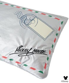 earth music&ecology 【予約】Disney/ミッキーチャーム付きレターモチーフポーチ