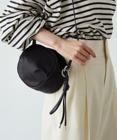 russet クラウズナイロンサークルミニショルダーバッグ(CE-1728)