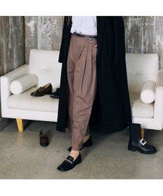 MODE ET JACOMO <MODE ET JACOMO>スクエアトゥチェーンローファー