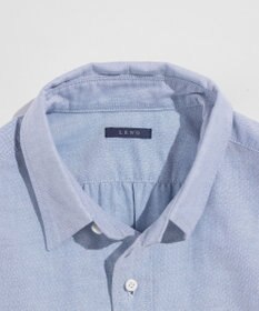 LENO OXFORD SHIRTS《UNISEX》オーバーサイズレギュラーカラーシャツ