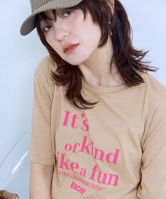 ANY シアーネップロゴＴシャツ