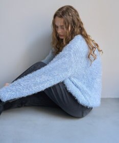 AMERICAN HOLIC フェザーゆるニットプルオーバー