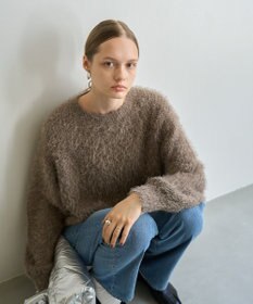 AMERICAN HOLIC フェザーゆるニットプルオーバー