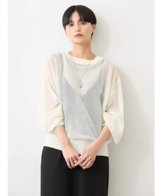 AMERICAN HOLIC 接触冷感２ＷＡＹシアーニットカーディガン