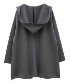 Green Parks ポンチフード付きカットカーディガン