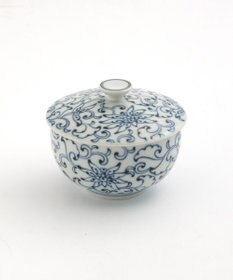 たち吉 【たち吉】京唐草お茶呑茶碗〈５客〉瀬戸焼