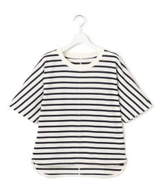 J.PRESS YORK STREET 【WOMEN】ボーダードルマン Tシャツ