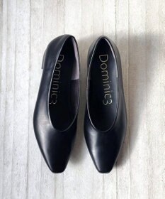 Dominic3 ディープカット レザーパンプス