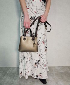 style code 【MERCURYDUO/マーキュリーデュオ】メタルアイレット　ミニショルダーバッグ、ハンドバッグ