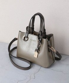 style code 【MERCURYDUO/マーキュリーデュオ】メタルアイレット　ミニショルダーバッグ、ハンドバッグ