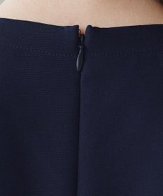 Tiaclasse 【ダブルクロス・洗える】 ナローVネックワンピース