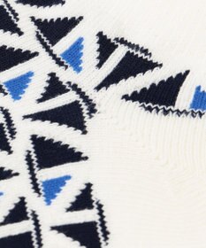 23区GOLF 【MEN】モチーフ柄 アンクルソックス