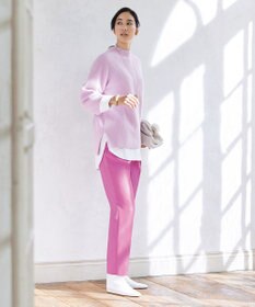 自由区 L 【洗える】ウールカシミヤ ハイネックニット (検索番号:JL27)