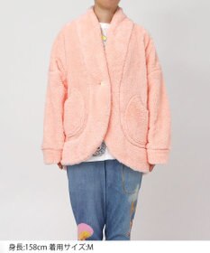 tsumori chisato SLEEP ツモリチサト ローブ フリ－ス素材(本体) あったか 長袖 ルームウェア レディース URW430 /ワコール