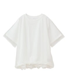 Green Parks チュールドッキングバルーン５分袖プルオーバー