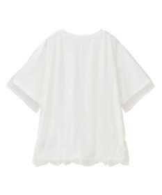 Green Parks チュールドッキングバルーン５分袖プルオーバー