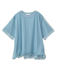 Green Parks チュールドッキングバルーン５分袖プルオーバー