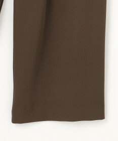 Feroux 【洗える】マーベルトデザイン セミワイドパンツ