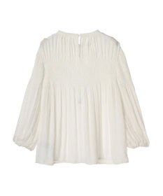 Green Parks マジョリカプリーツブラウス