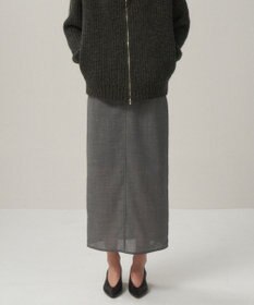 ATON TECHNO WOOL ETERMIN | ペンシルスカート